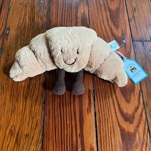 NWT Jellycat Amuseable Croissant Plush